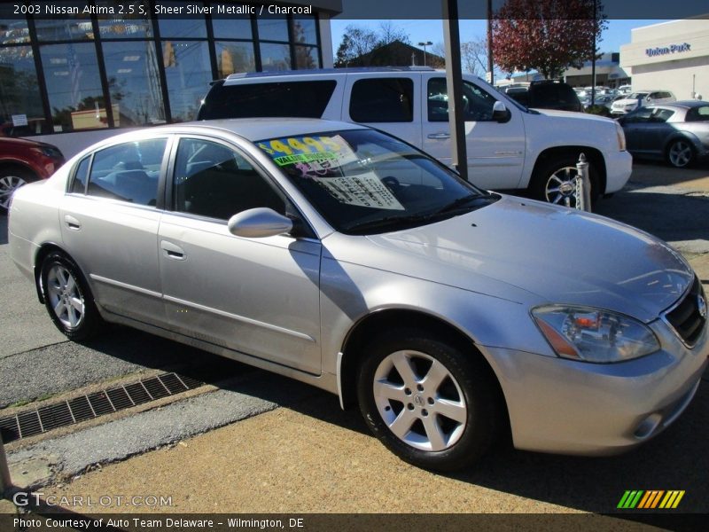 Sheer Silver Metallic / Charcoal 2003 Nissan Altima 2.5 S