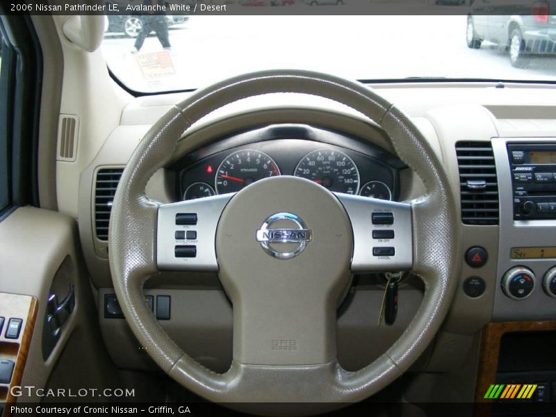 Avalanche White / Desert 2006 Nissan Pathfinder LE