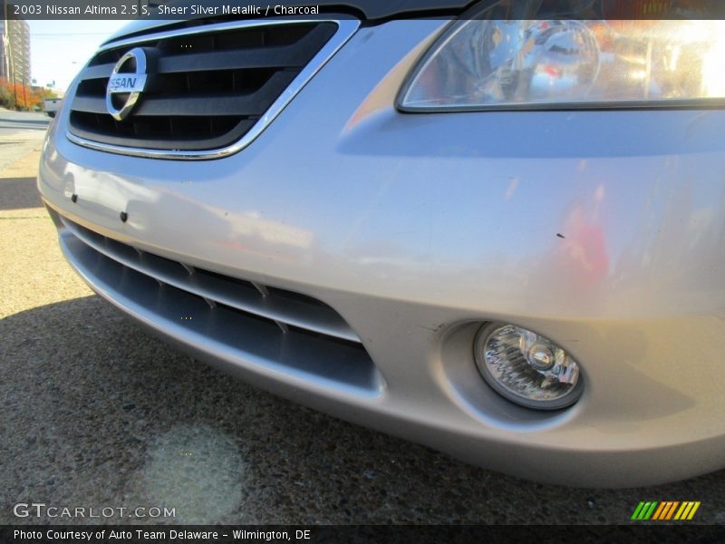 Sheer Silver Metallic / Charcoal 2003 Nissan Altima 2.5 S