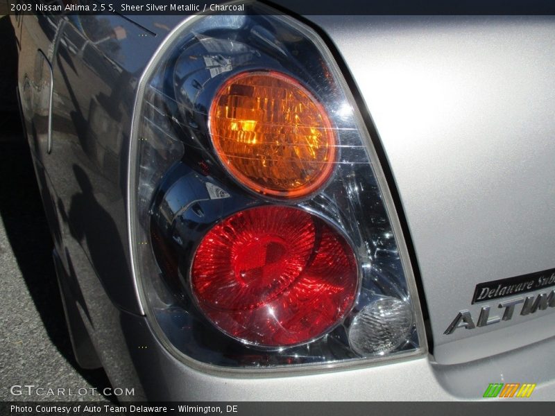 Sheer Silver Metallic / Charcoal 2003 Nissan Altima 2.5 S