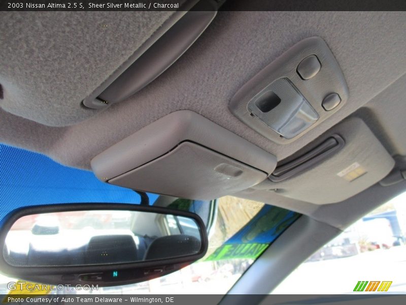 Sheer Silver Metallic / Charcoal 2003 Nissan Altima 2.5 S