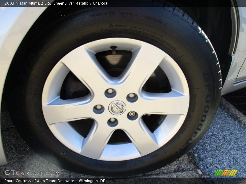 Sheer Silver Metallic / Charcoal 2003 Nissan Altima 2.5 S