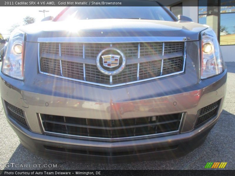 Gold Mist Metallic / Shale/Brownstone 2011 Cadillac SRX 4 V6 AWD