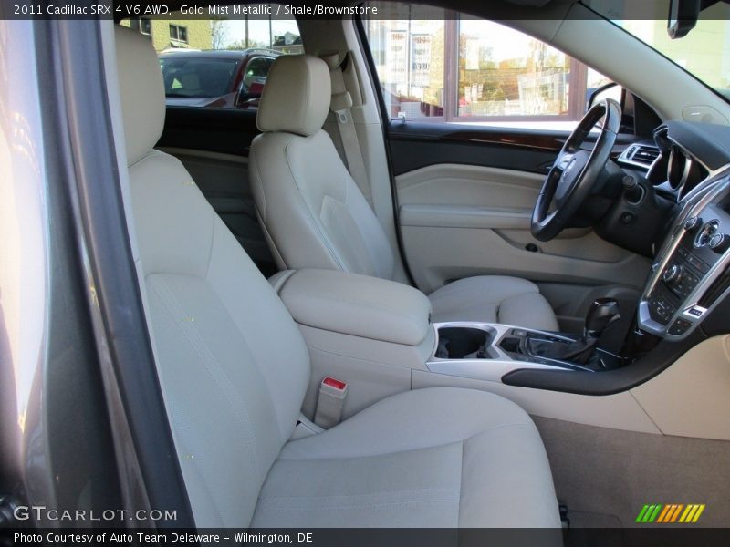 Gold Mist Metallic / Shale/Brownstone 2011 Cadillac SRX 4 V6 AWD