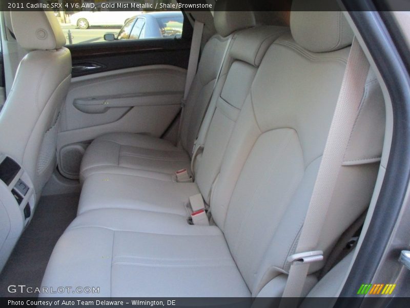 Gold Mist Metallic / Shale/Brownstone 2011 Cadillac SRX 4 V6 AWD