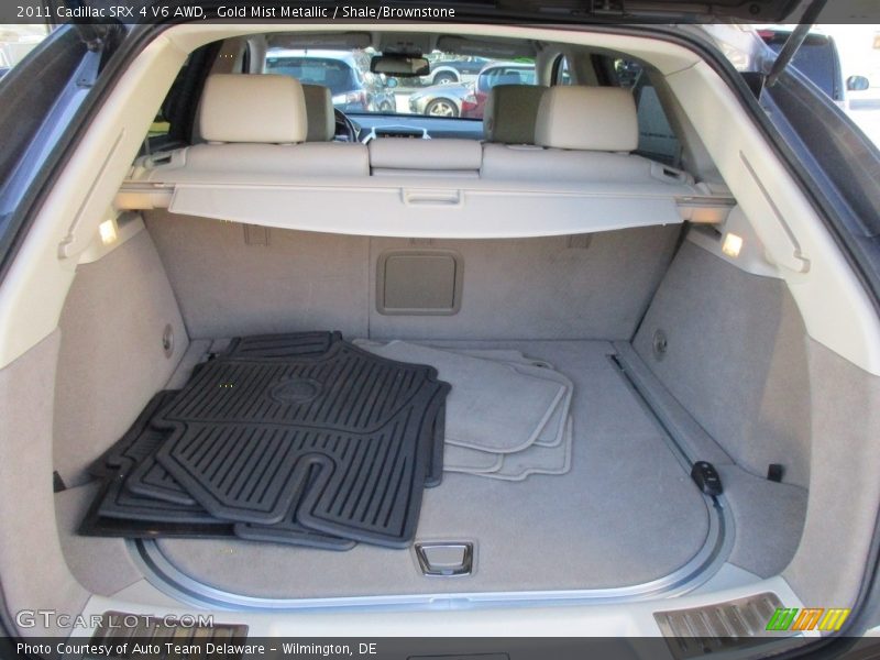 Gold Mist Metallic / Shale/Brownstone 2011 Cadillac SRX 4 V6 AWD