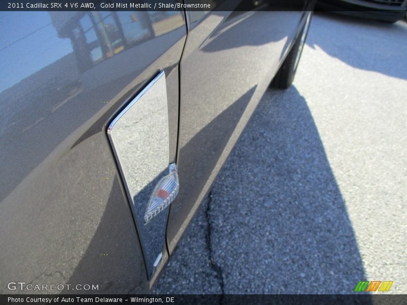 Gold Mist Metallic / Shale/Brownstone 2011 Cadillac SRX 4 V6 AWD