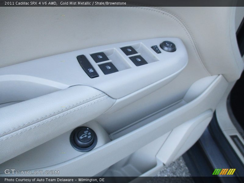 Gold Mist Metallic / Shale/Brownstone 2011 Cadillac SRX 4 V6 AWD