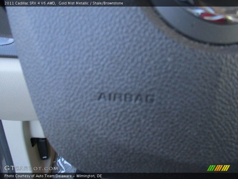Gold Mist Metallic / Shale/Brownstone 2011 Cadillac SRX 4 V6 AWD