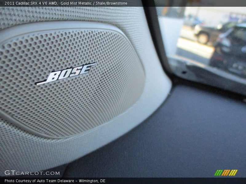 Gold Mist Metallic / Shale/Brownstone 2011 Cadillac SRX 4 V6 AWD