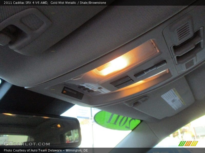Gold Mist Metallic / Shale/Brownstone 2011 Cadillac SRX 4 V6 AWD