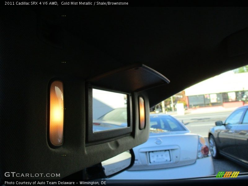 Gold Mist Metallic / Shale/Brownstone 2011 Cadillac SRX 4 V6 AWD