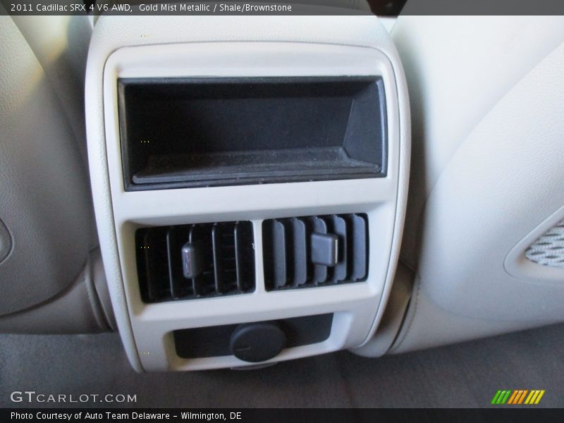 Gold Mist Metallic / Shale/Brownstone 2011 Cadillac SRX 4 V6 AWD