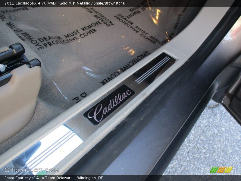 Gold Mist Metallic / Shale/Brownstone 2011 Cadillac SRX 4 V6 AWD