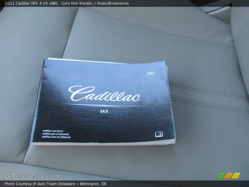 Gold Mist Metallic / Shale/Brownstone 2011 Cadillac SRX 4 V6 AWD