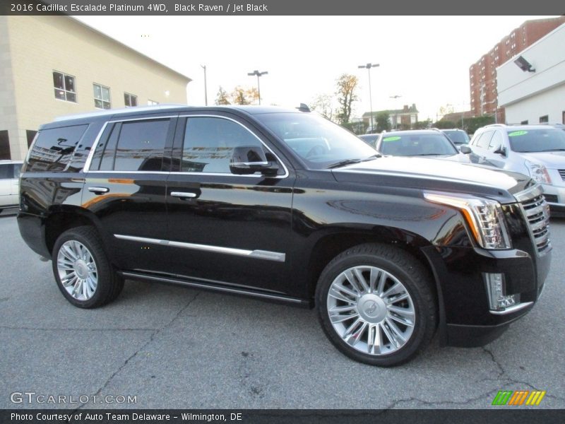 Black Raven / Jet Black 2016 Cadillac Escalade Platinum 4WD