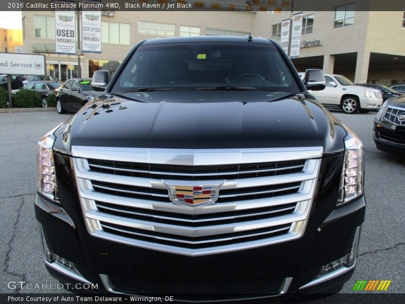 Black Raven / Jet Black 2016 Cadillac Escalade Platinum 4WD