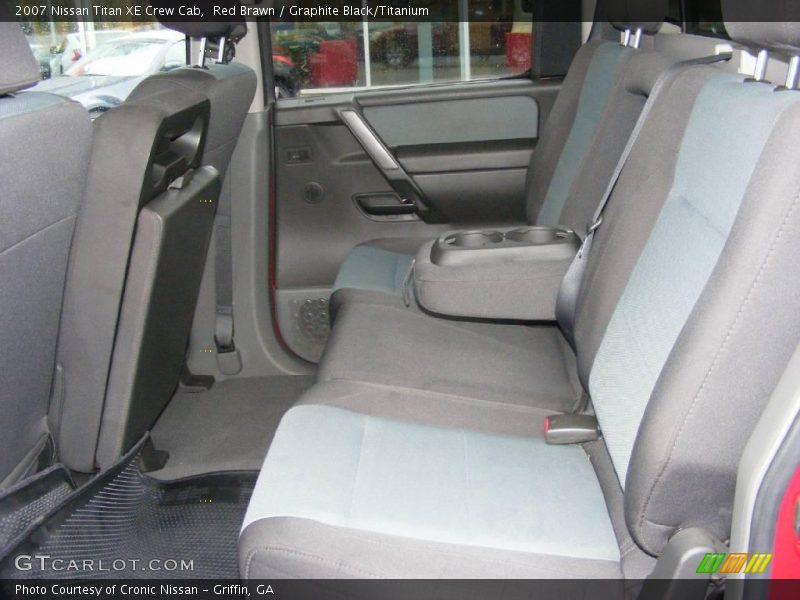 Red Brawn / Graphite Black/Titanium 2007 Nissan Titan XE Crew Cab