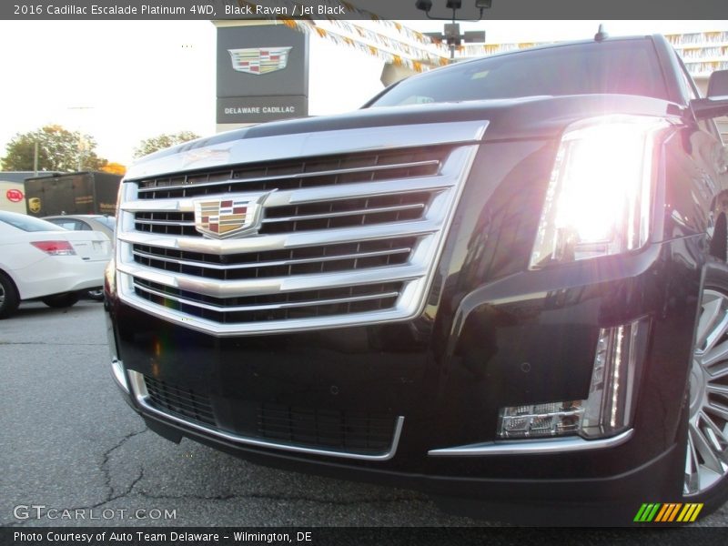 Black Raven / Jet Black 2016 Cadillac Escalade Platinum 4WD