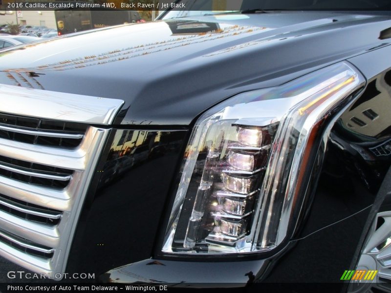 Black Raven / Jet Black 2016 Cadillac Escalade Platinum 4WD