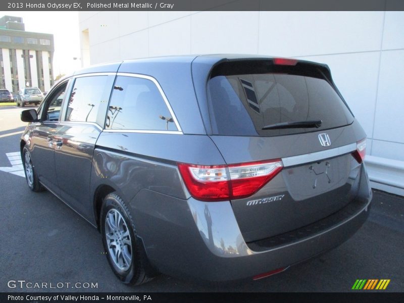 Polished Metal Metallic / Gray 2013 Honda Odyssey EX