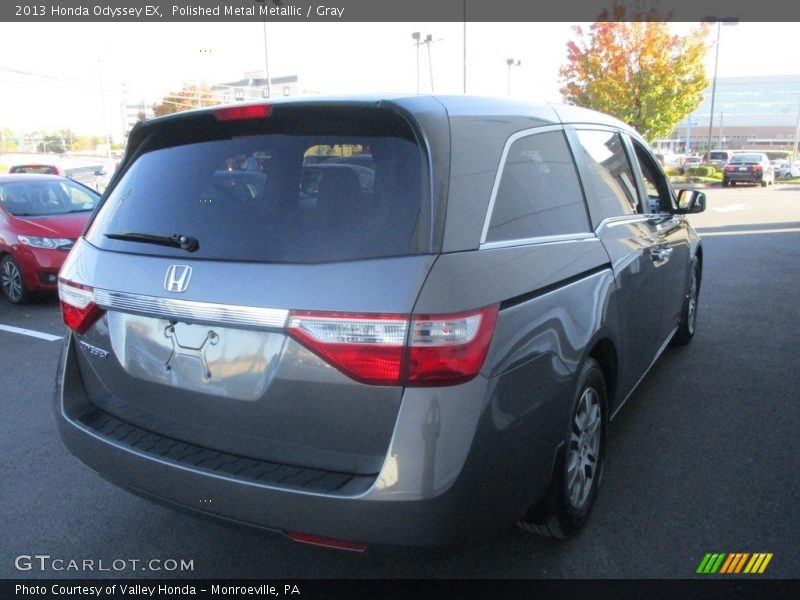 Polished Metal Metallic / Gray 2013 Honda Odyssey EX