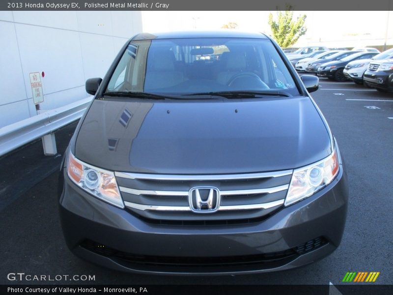 Polished Metal Metallic / Gray 2013 Honda Odyssey EX