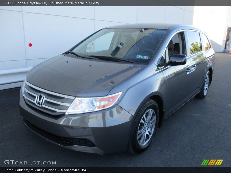 Polished Metal Metallic / Gray 2013 Honda Odyssey EX