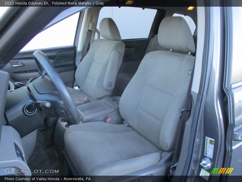 Polished Metal Metallic / Gray 2013 Honda Odyssey EX