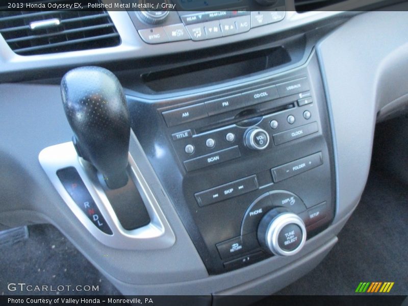 Polished Metal Metallic / Gray 2013 Honda Odyssey EX