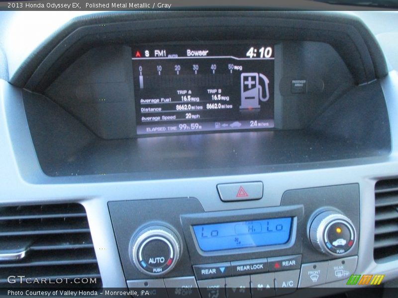 Polished Metal Metallic / Gray 2013 Honda Odyssey EX