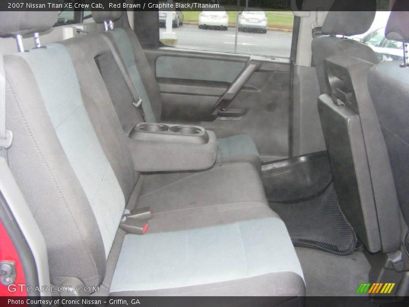 Red Brawn / Graphite Black/Titanium 2007 Nissan Titan XE Crew Cab