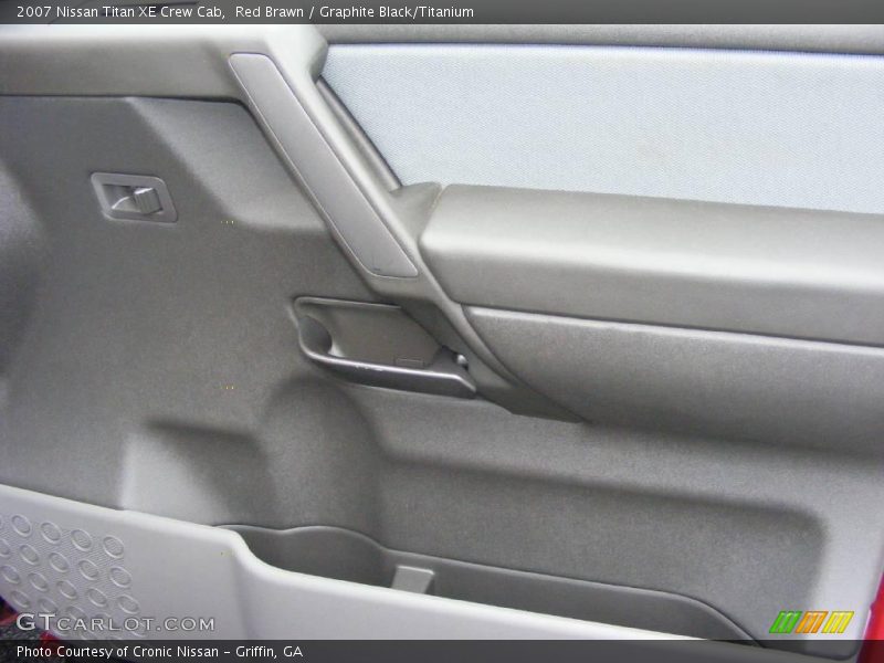 Red Brawn / Graphite Black/Titanium 2007 Nissan Titan XE Crew Cab