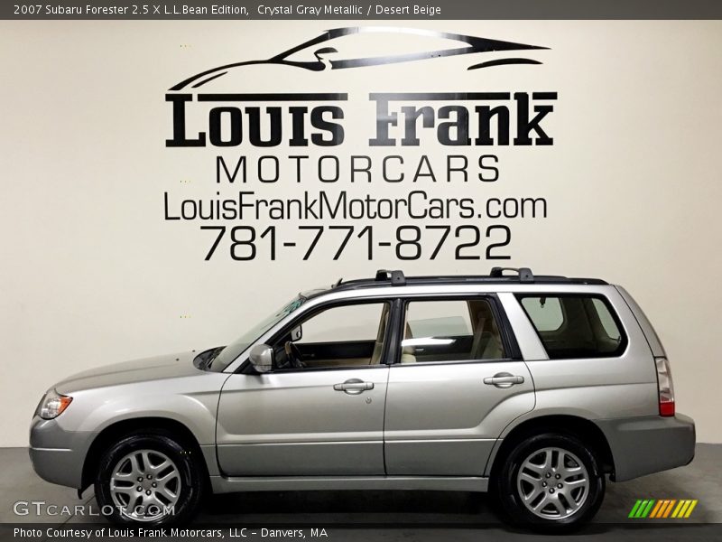 Crystal Gray Metallic / Desert Beige 2007 Subaru Forester 2.5 X L.L.Bean Edition