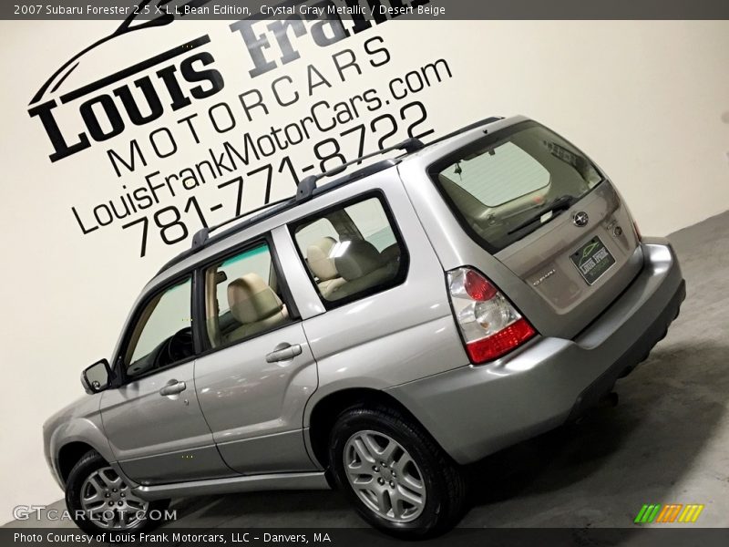 Crystal Gray Metallic / Desert Beige 2007 Subaru Forester 2.5 X L.L.Bean Edition