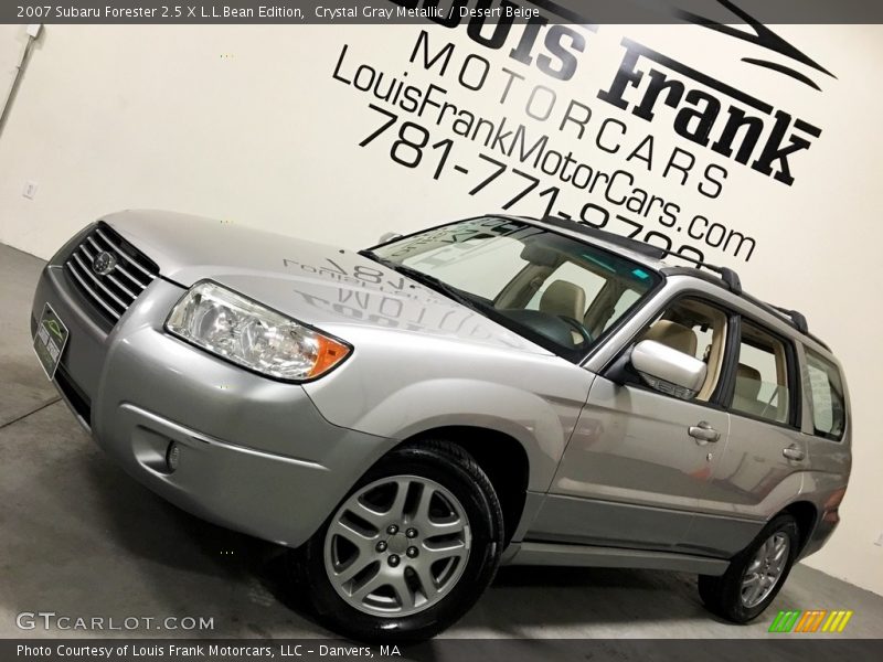 Crystal Gray Metallic / Desert Beige 2007 Subaru Forester 2.5 X L.L.Bean Edition