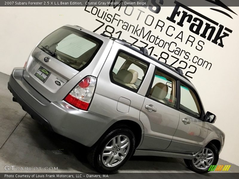 Crystal Gray Metallic / Desert Beige 2007 Subaru Forester 2.5 X L.L.Bean Edition