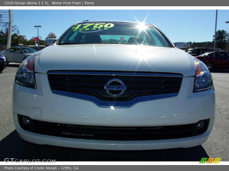 Winter Frost Pearl / Blond 2008 Nissan Altima 3.5 SL