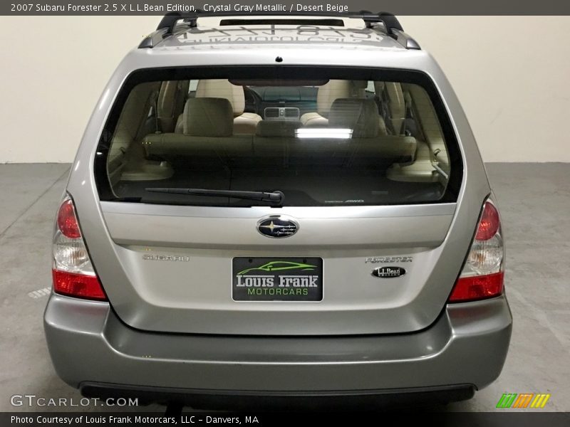 Crystal Gray Metallic / Desert Beige 2007 Subaru Forester 2.5 X L.L.Bean Edition