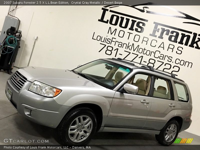 Crystal Gray Metallic / Desert Beige 2007 Subaru Forester 2.5 X L.L.Bean Edition