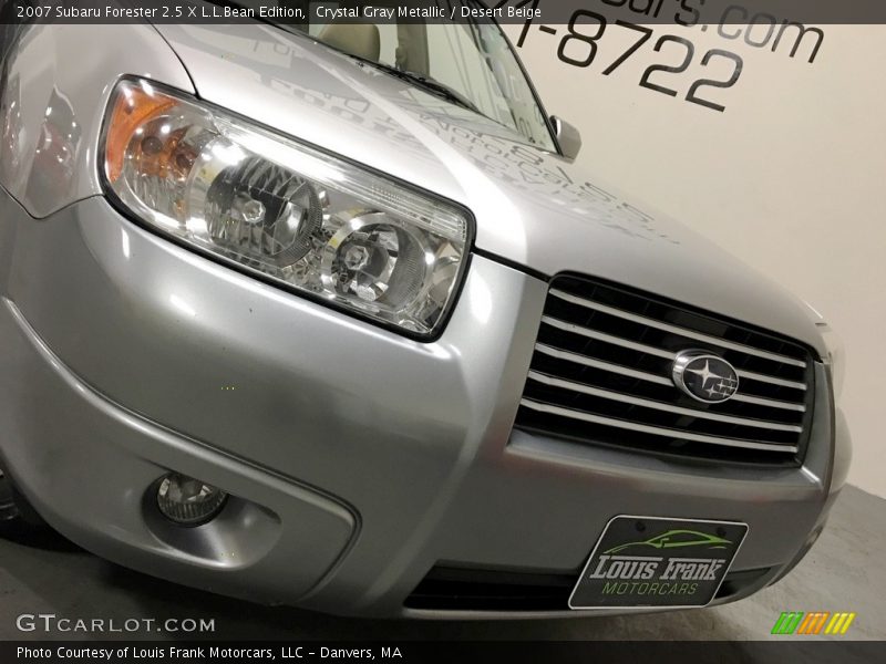 Crystal Gray Metallic / Desert Beige 2007 Subaru Forester 2.5 X L.L.Bean Edition