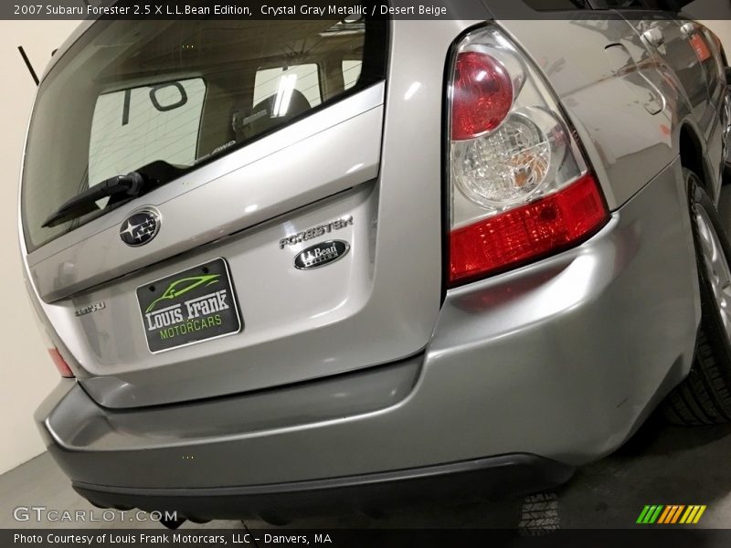 Crystal Gray Metallic / Desert Beige 2007 Subaru Forester 2.5 X L.L.Bean Edition