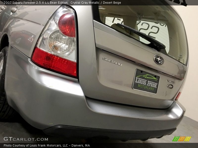 Crystal Gray Metallic / Desert Beige 2007 Subaru Forester 2.5 X L.L.Bean Edition