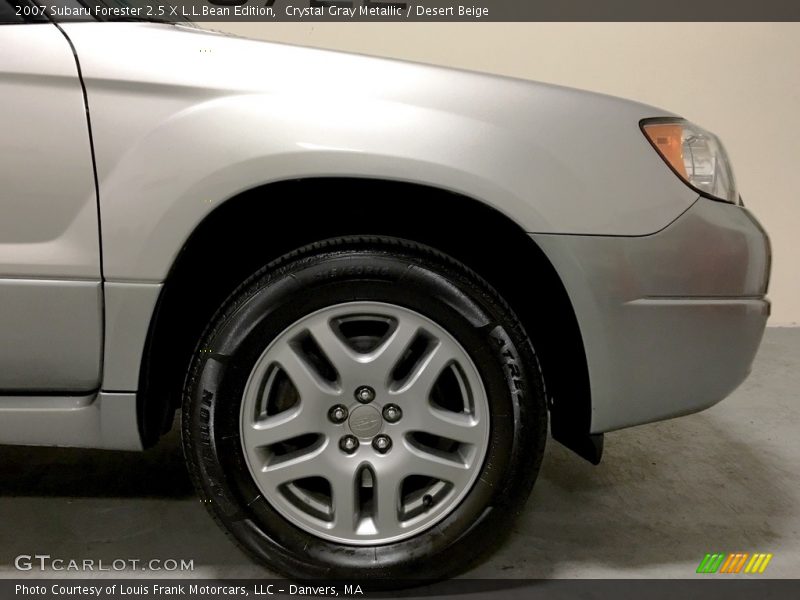 Crystal Gray Metallic / Desert Beige 2007 Subaru Forester 2.5 X L.L.Bean Edition