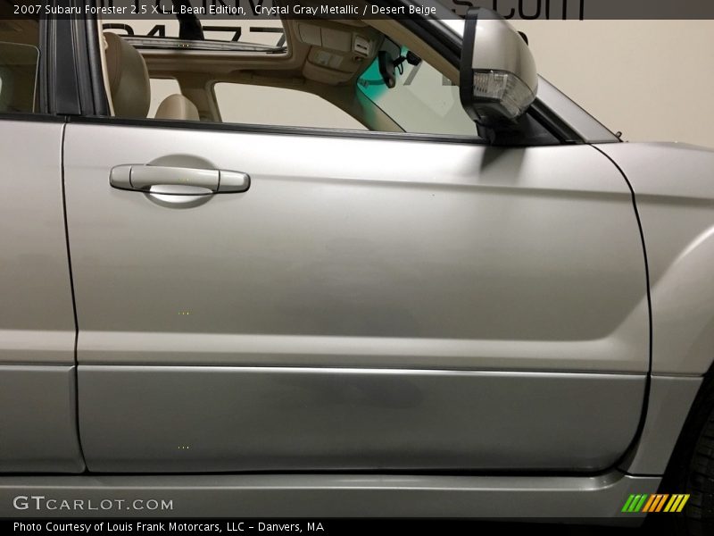 Crystal Gray Metallic / Desert Beige 2007 Subaru Forester 2.5 X L.L.Bean Edition
