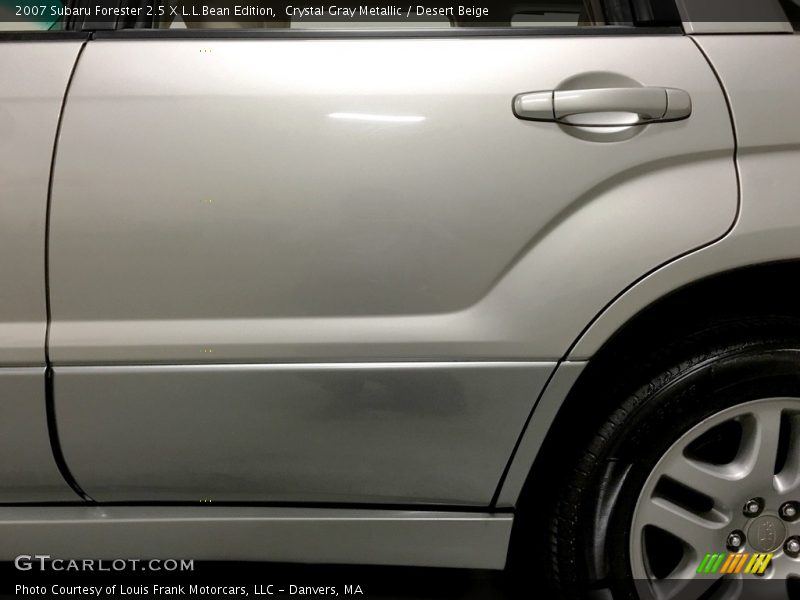 Crystal Gray Metallic / Desert Beige 2007 Subaru Forester 2.5 X L.L.Bean Edition