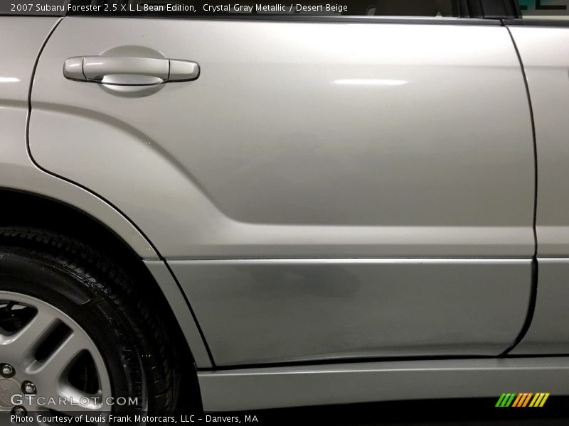 Crystal Gray Metallic / Desert Beige 2007 Subaru Forester 2.5 X L.L.Bean Edition