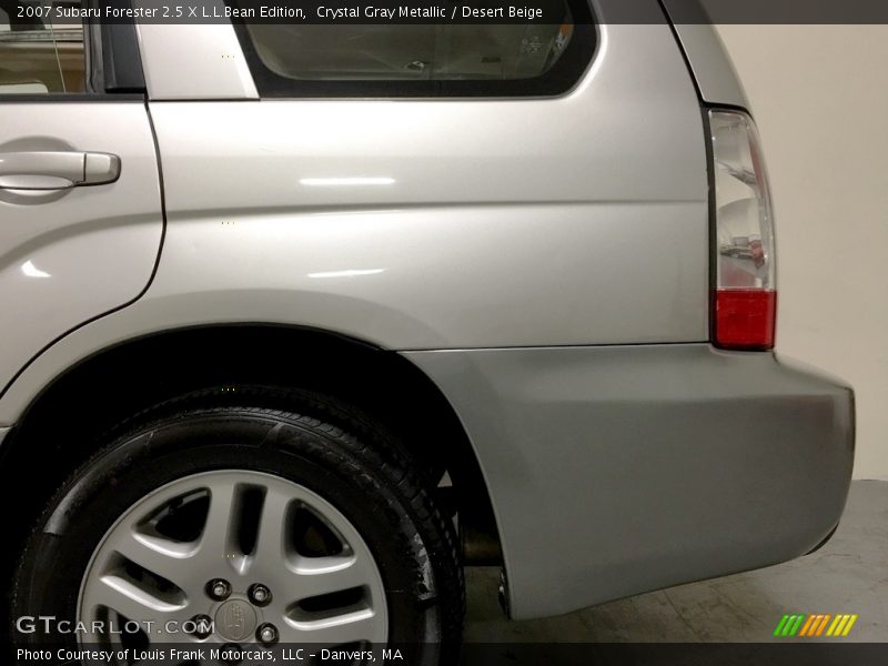 Crystal Gray Metallic / Desert Beige 2007 Subaru Forester 2.5 X L.L.Bean Edition