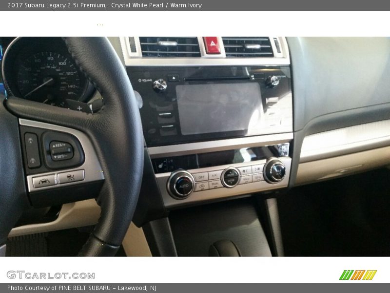 Crystal White Pearl / Warm Ivory 2017 Subaru Legacy 2.5i Premium