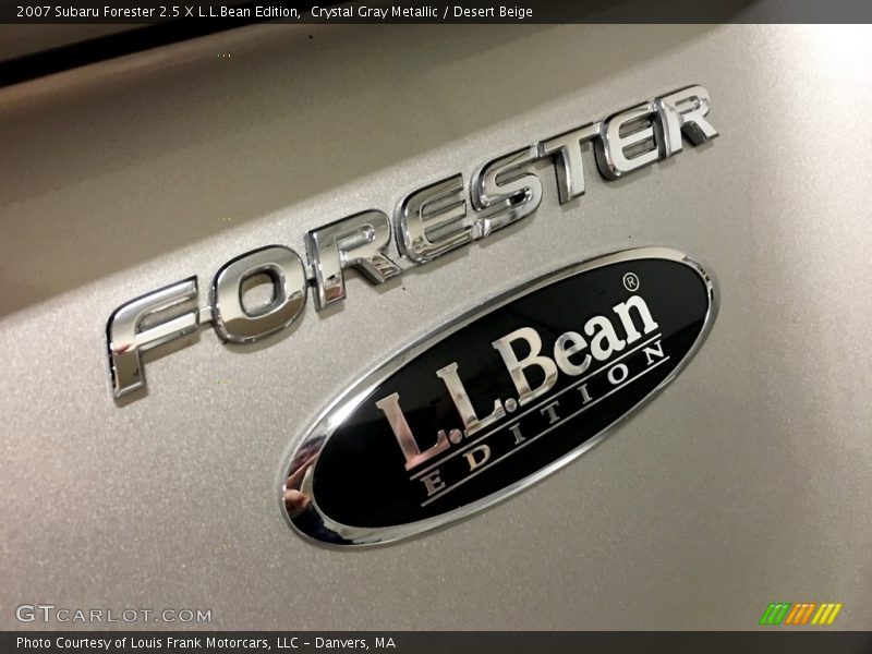 Crystal Gray Metallic / Desert Beige 2007 Subaru Forester 2.5 X L.L.Bean Edition